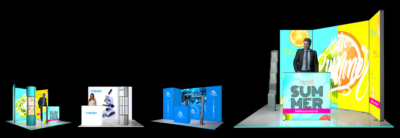 LED Messewand - Messe-Sets LED Messewand - Messe-Sets